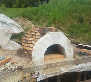 Construction four à pizzas